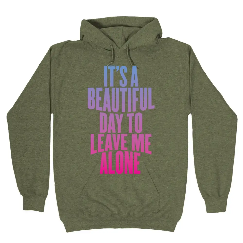 Quirky Latte Pullover Hoodie