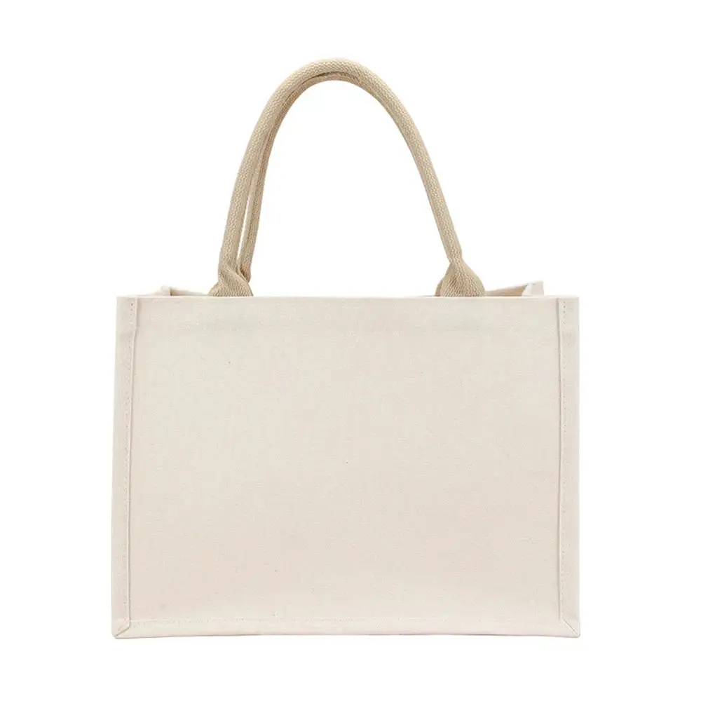 Sustainable Utility: Eco-Friendly Cotton Canvas Shopping Bag