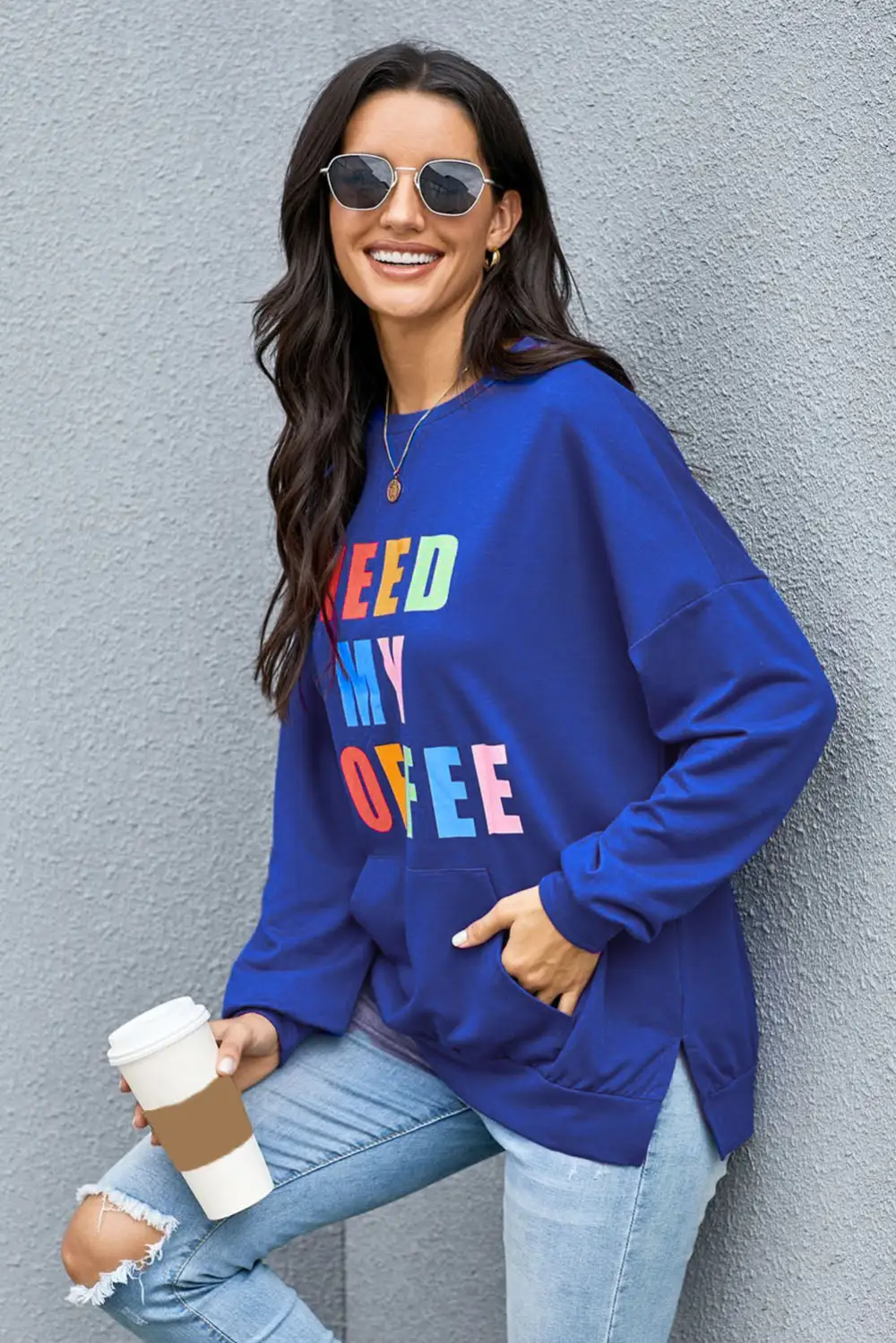 Need My Pocketed Sweatshirt