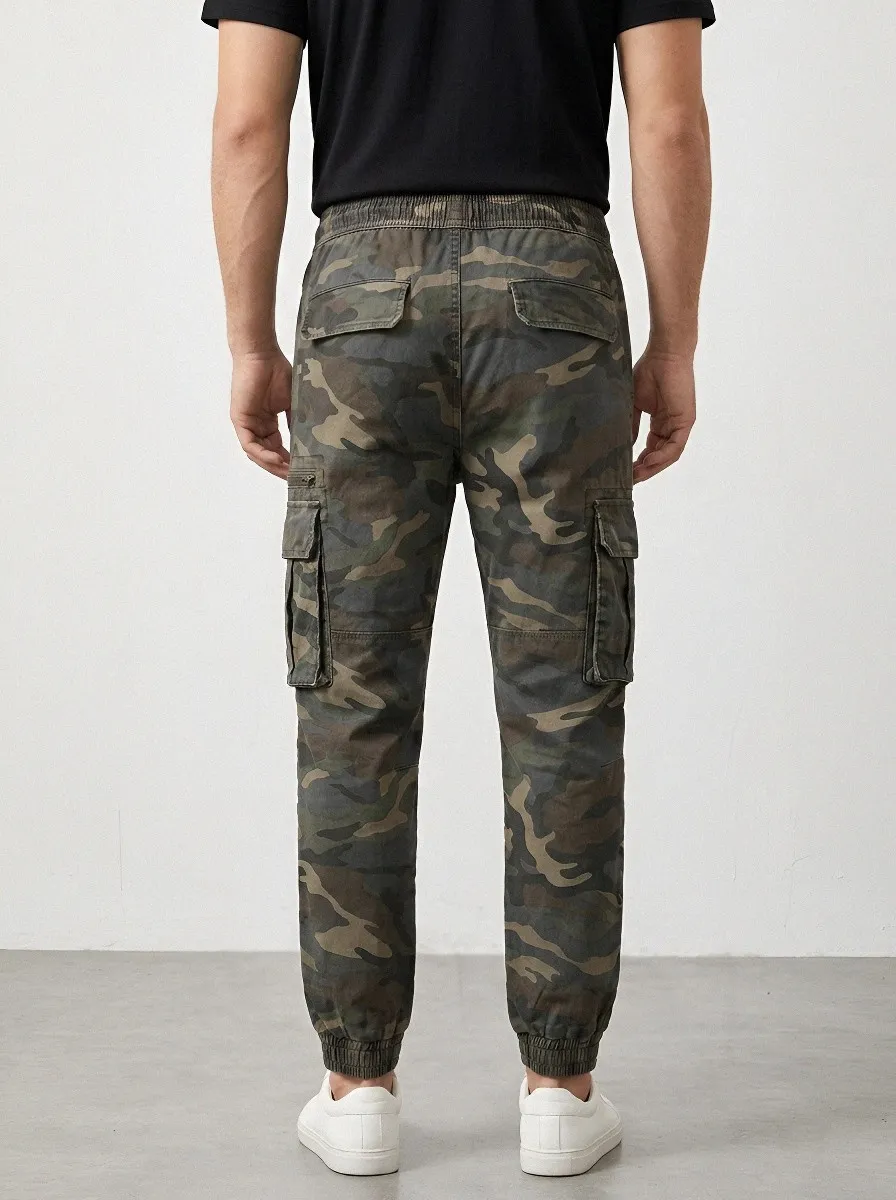 Urban-Utility Camouflage Cargo Pants