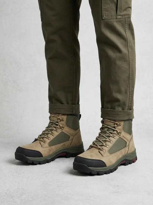 Unisex Outdoor Hiking Waterproof Tactical Printed Work Boots