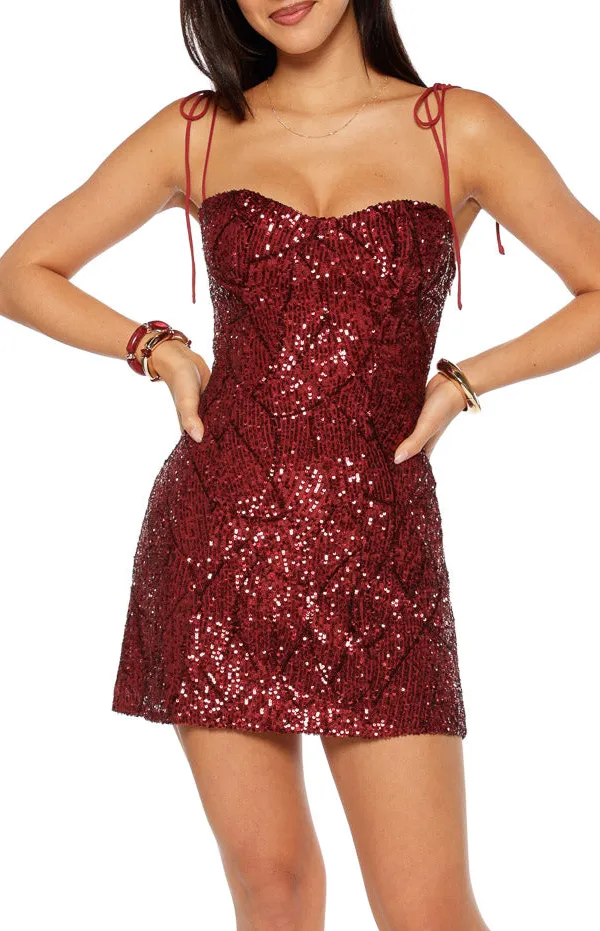 Sequin Mini Dress
