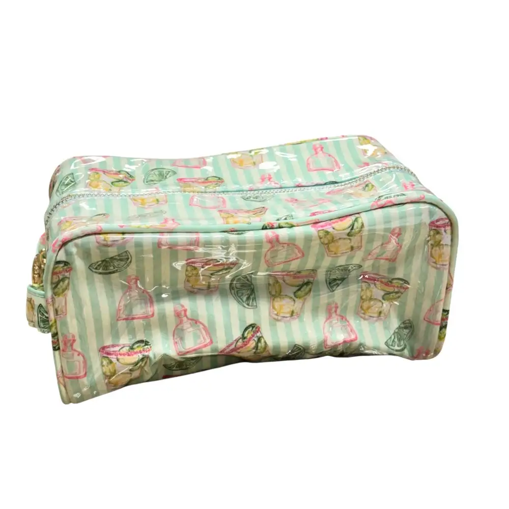 Spicy Marg Clear Coat Zip Bag