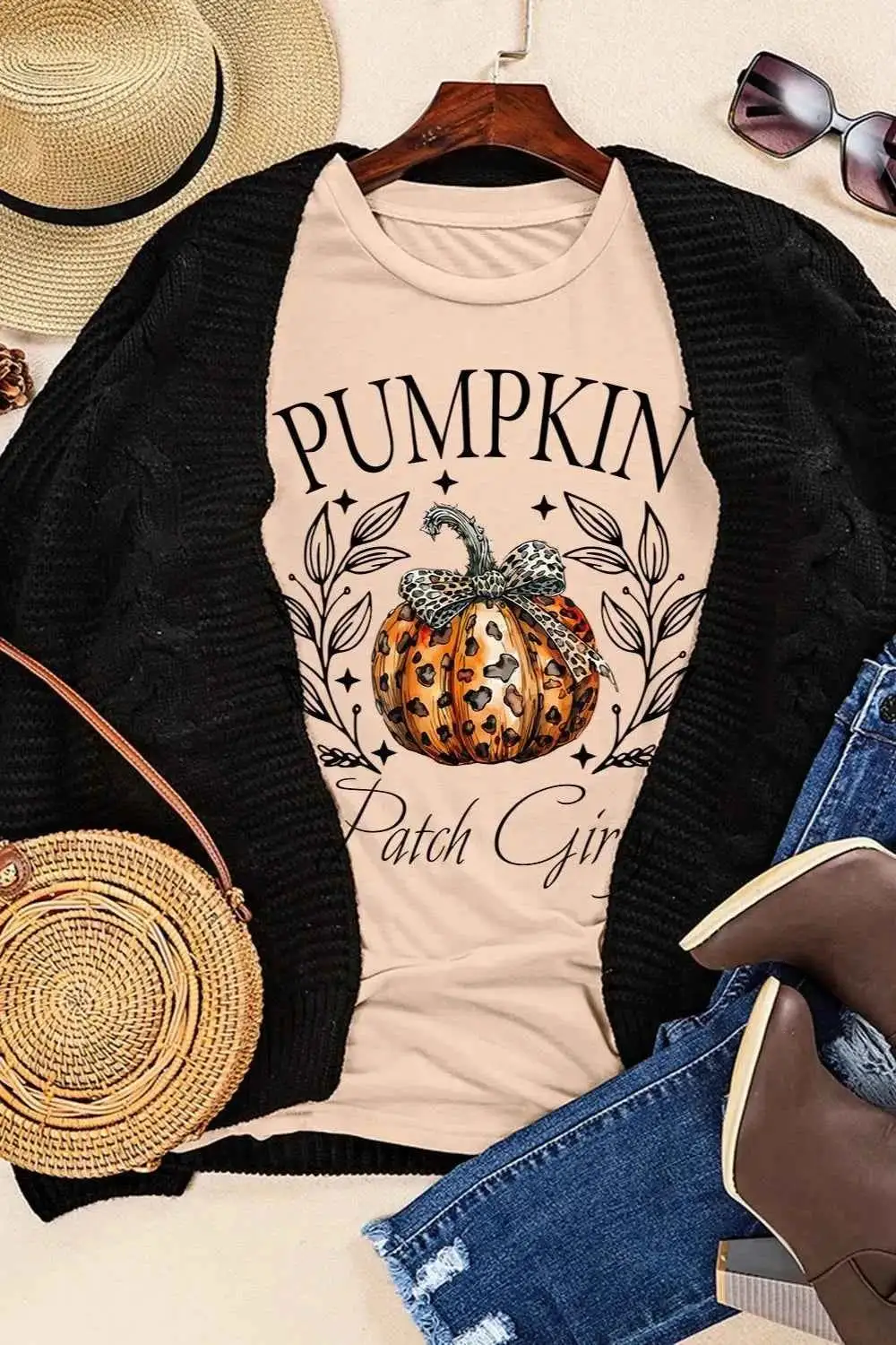 Casual Graphic Round Neck Short Sleeve T-Shirt