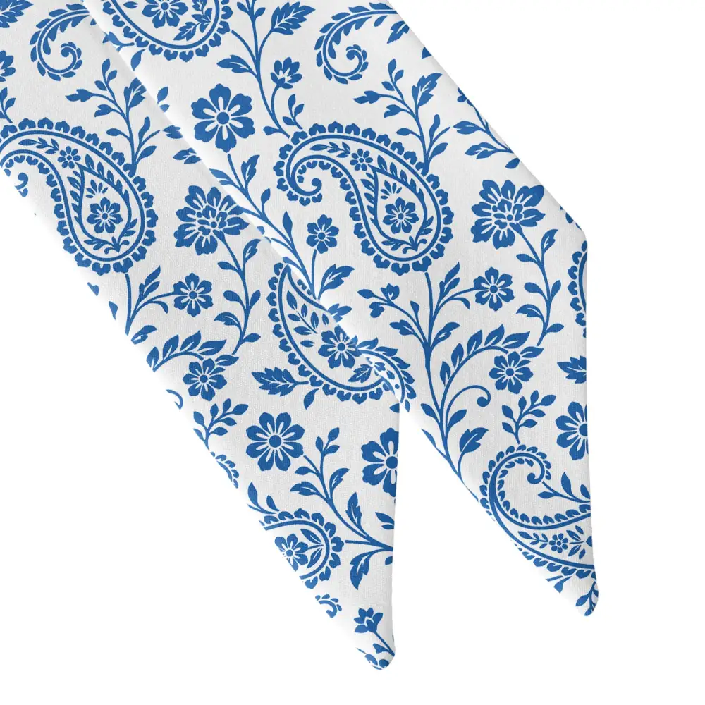 Botanical Paisley Pattern Hair Scarf