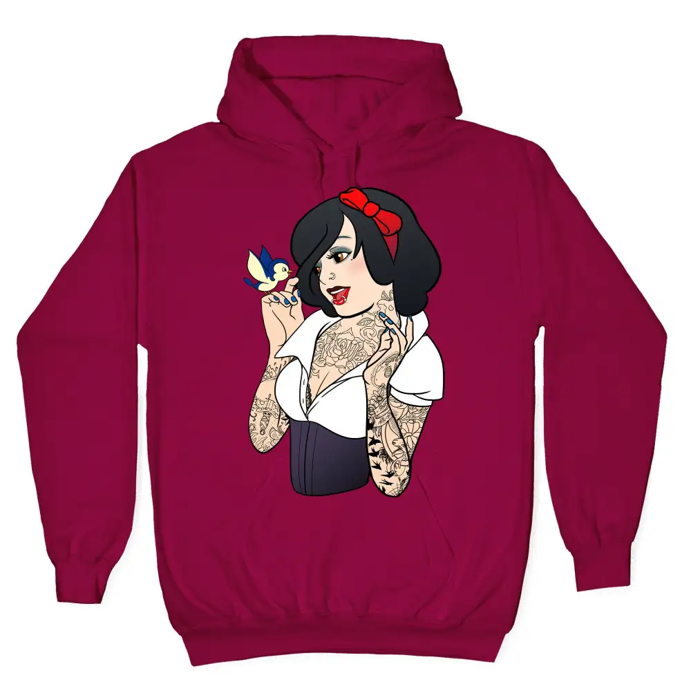 Laidback Artwork Pullover Hoodie