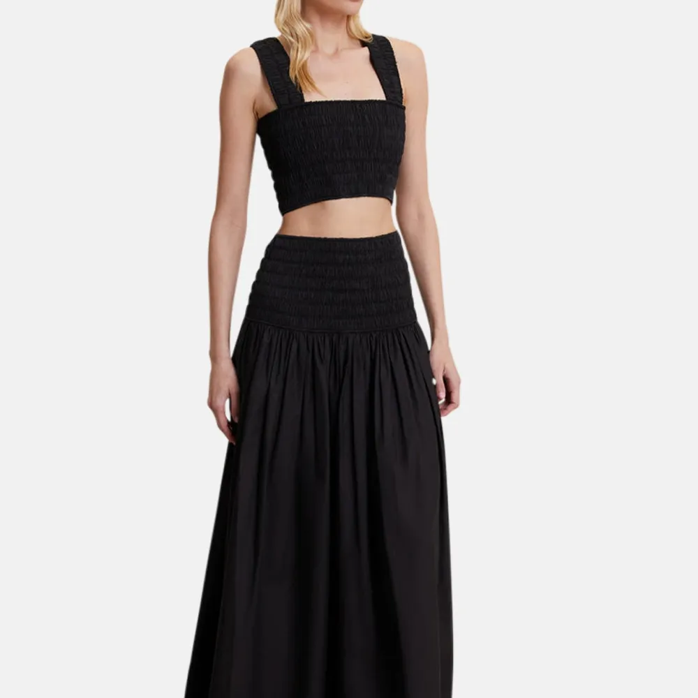 Cotton Cropped Tank Top