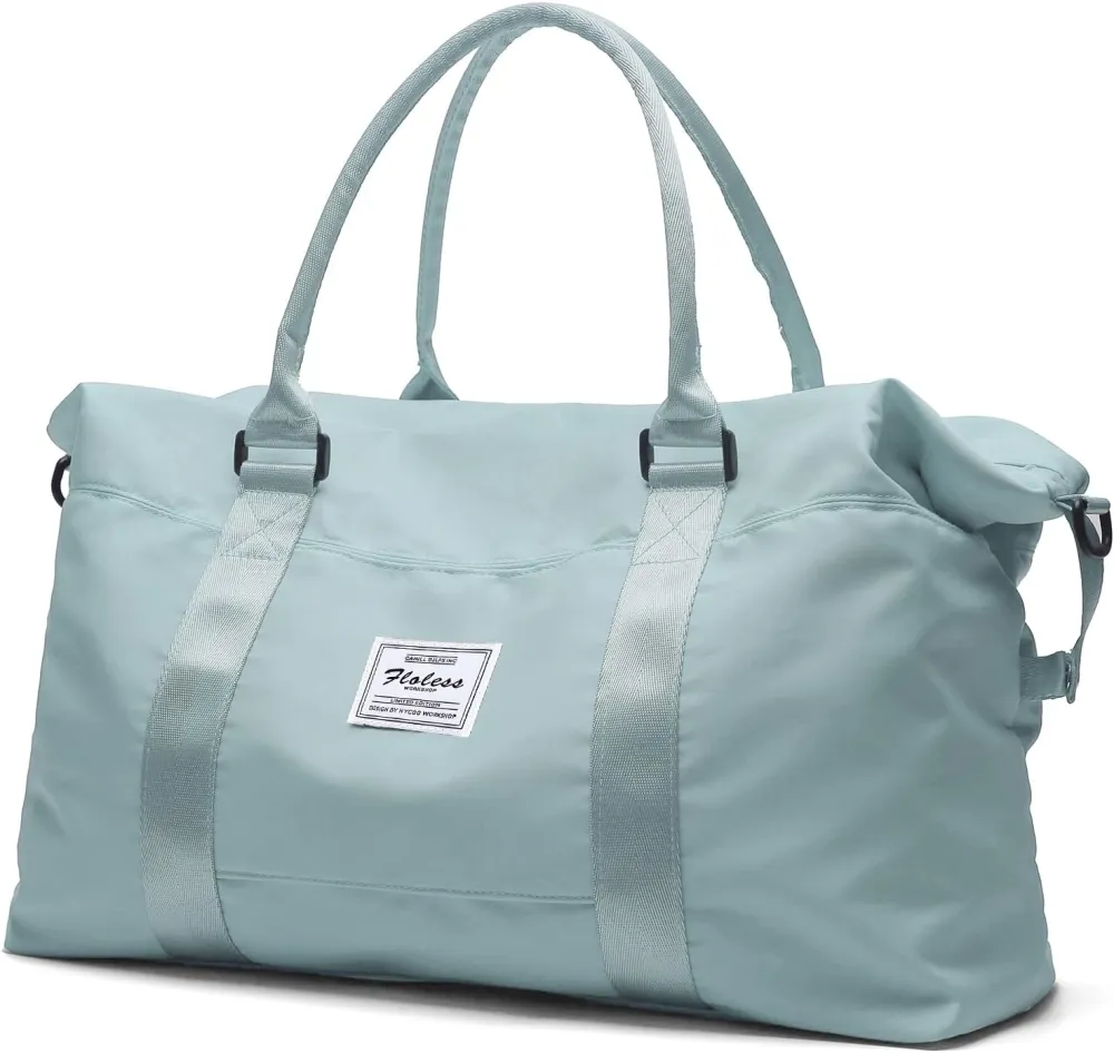 Travel Duffel Bag, Carry On Overnight Weekender Bags for Women