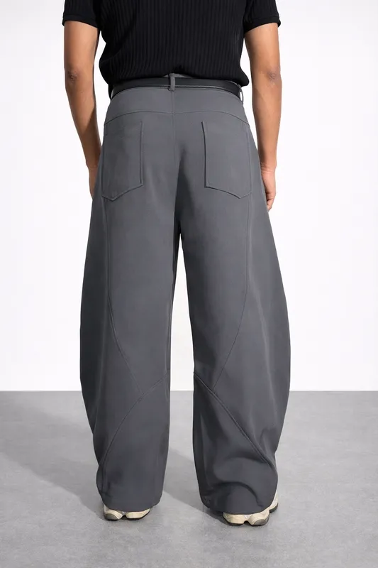 Barrel Fit Rivet Pants