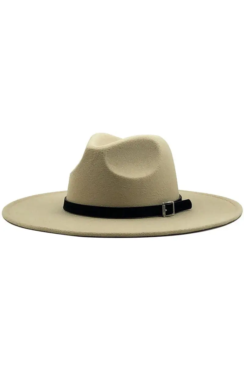 Wide Brim Fedora Classic Panama Hat