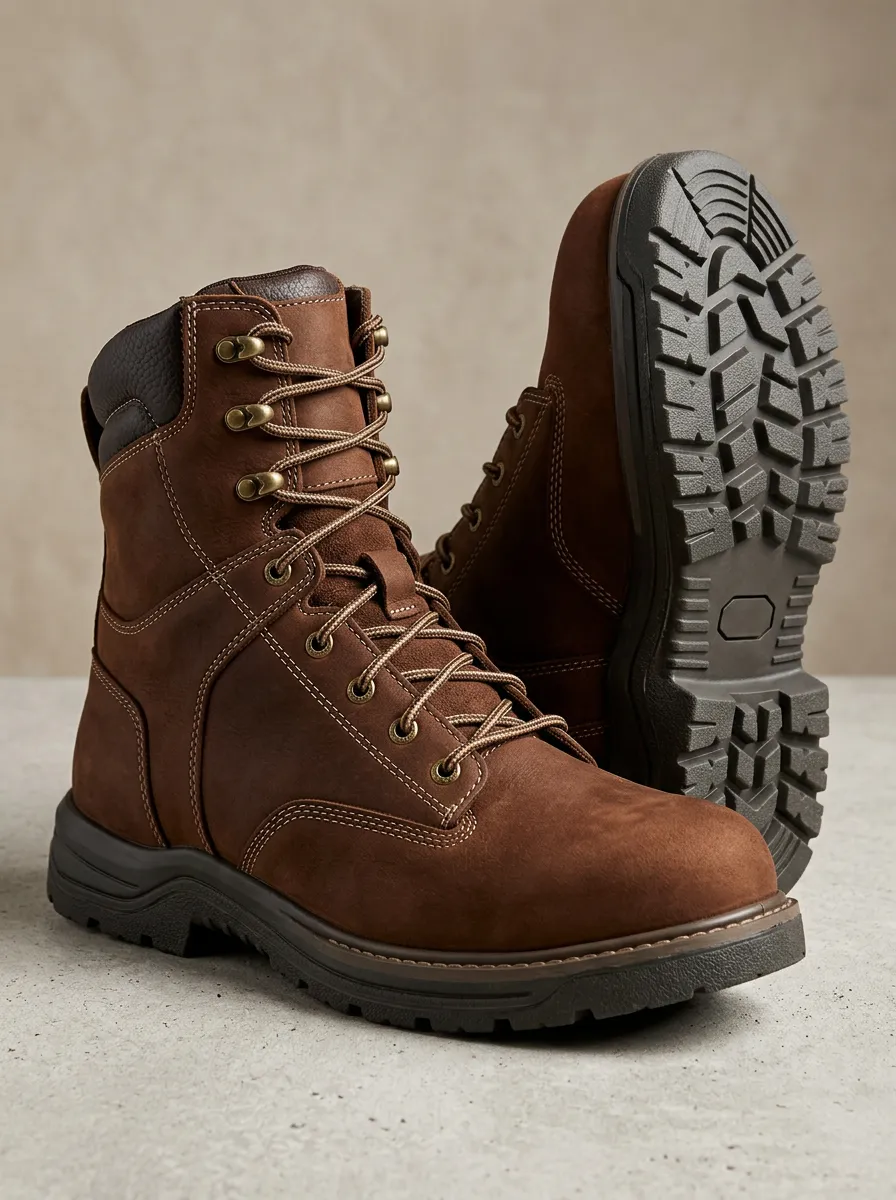 Leather Work Boots