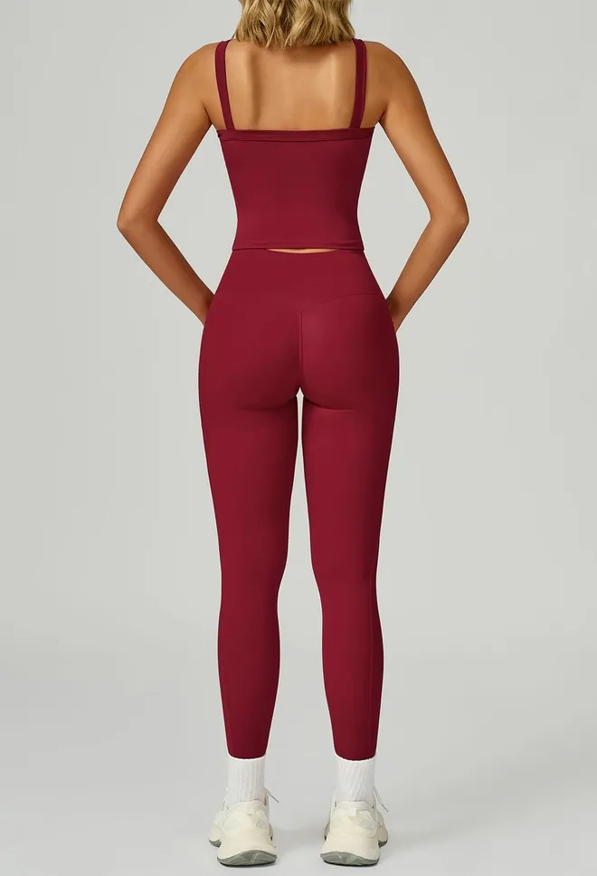 Wide Strap Activewear Set