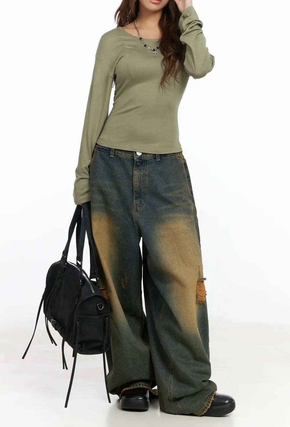 Loose-Fit Vintage Baggy Jeans