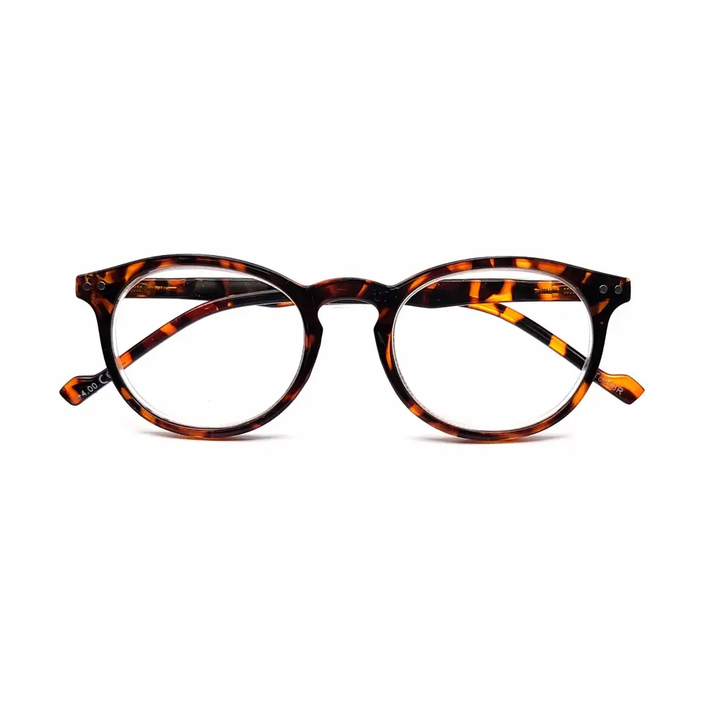 Round Spring-Hinge Reading Glasses