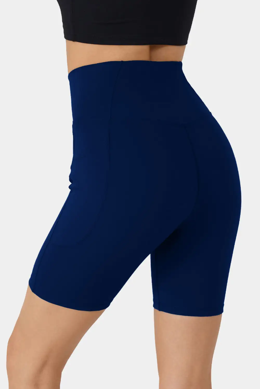 Swimwear Solid Split Pocket Sheath Active Bikinis Bottoms