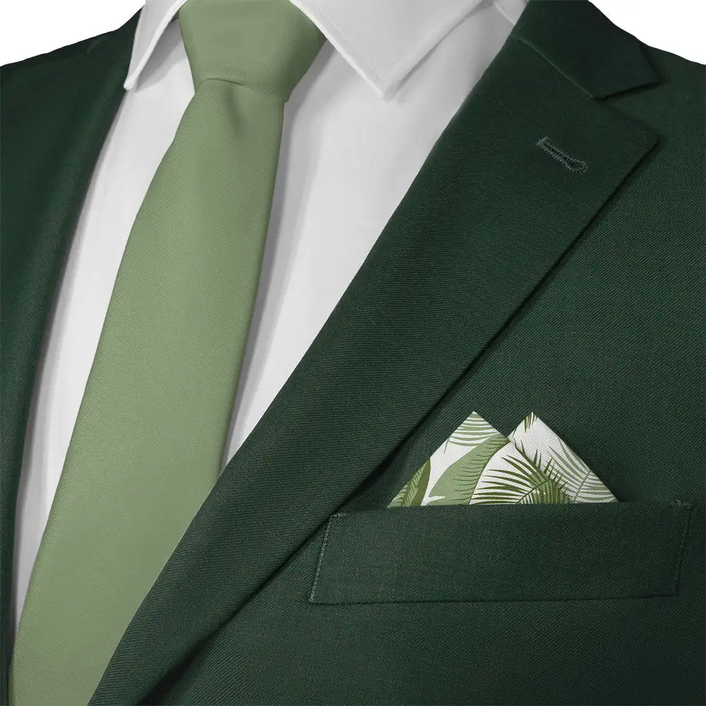 Modern Smart Floral Pocket Square