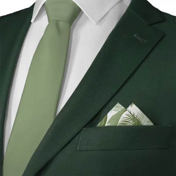 Modern Smart Floral Pocket Square