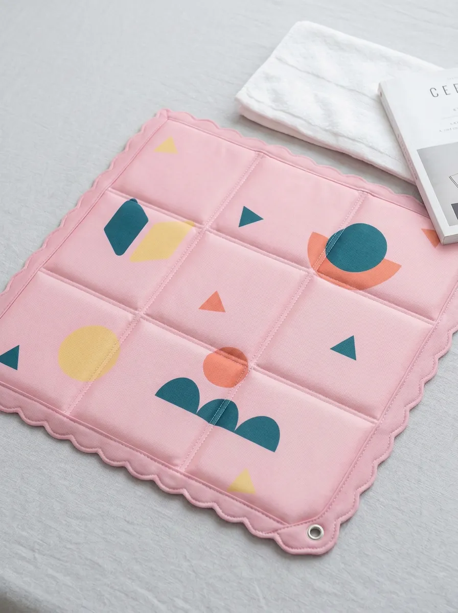 Geometric Abstract Pattern Pattern Cooling Mat