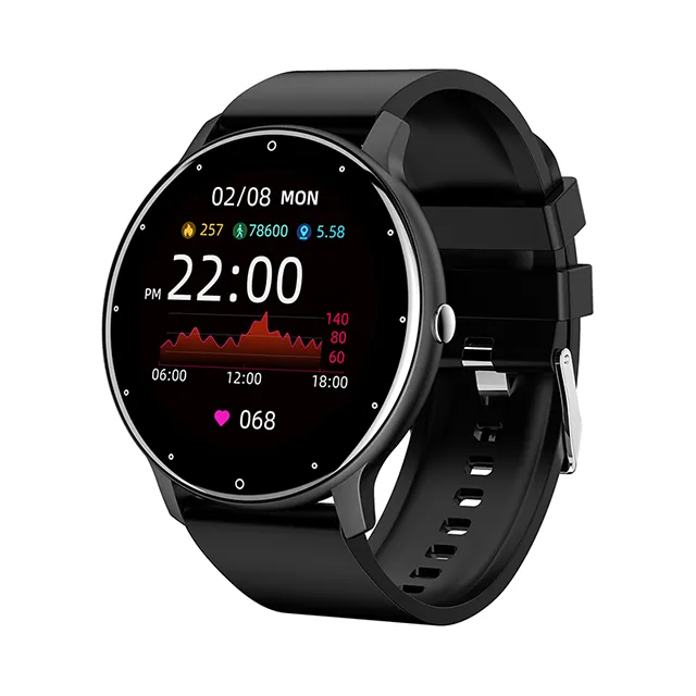 Karen M ZL02 Smart Watch for Men Women Sleep Heart Rate Monitor Reloj Inteligente 2021 Smartwatch with Long Battery Life