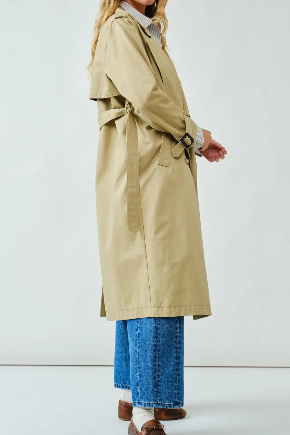 Classic Belted Trench Coat