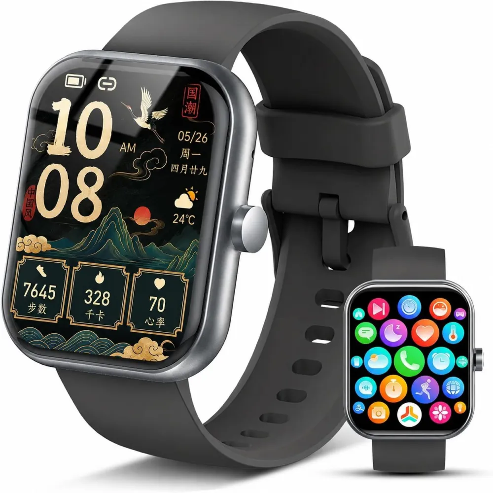 Smart Watch for Men Women (Answer/Make Call), 1.83