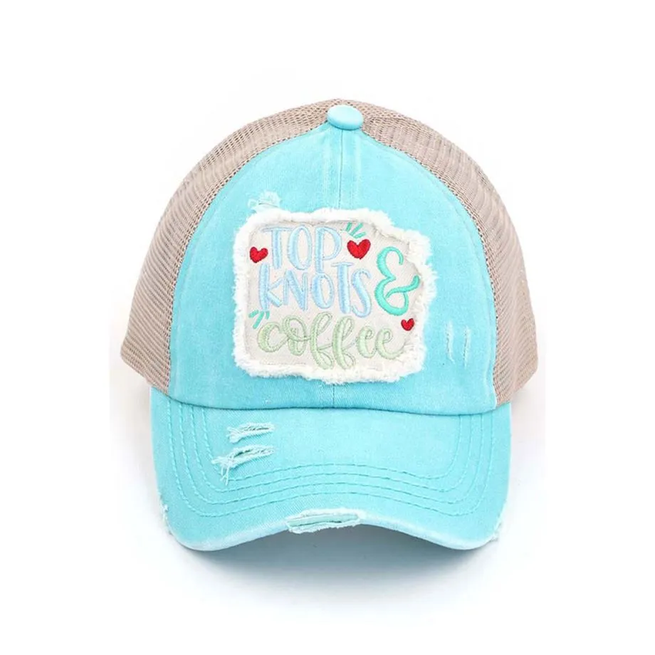 Distressed Top Cap