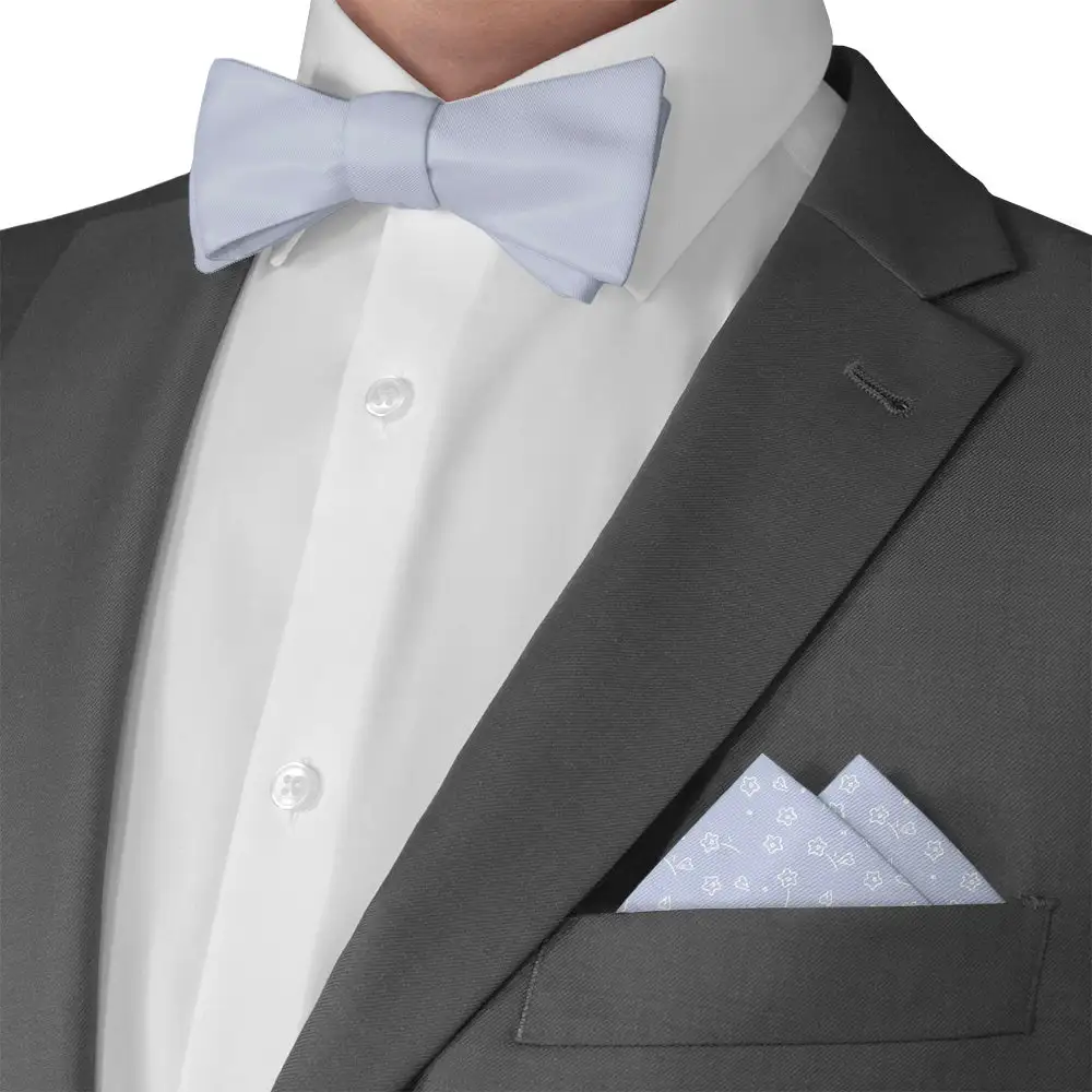 Distinctive Subtle Floral Pocket Square