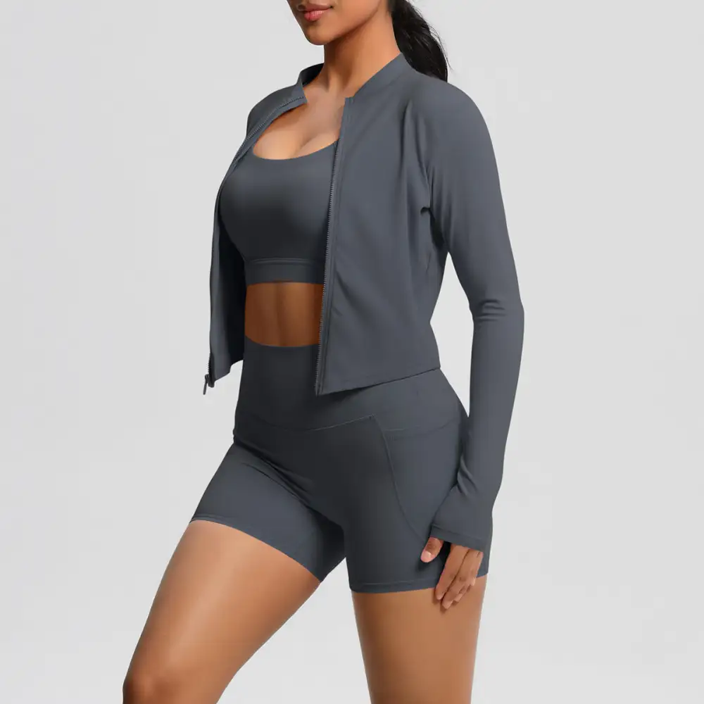 High-Waist Yoga Activewear Active Set