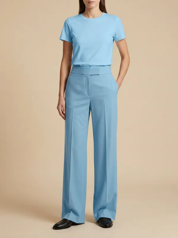 High Rise Wide Leg Pants