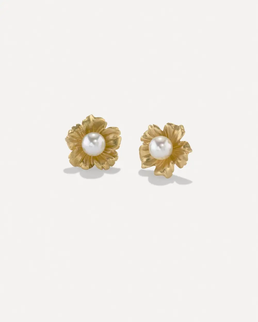 Blossom Tropical Flower Stud Earrings