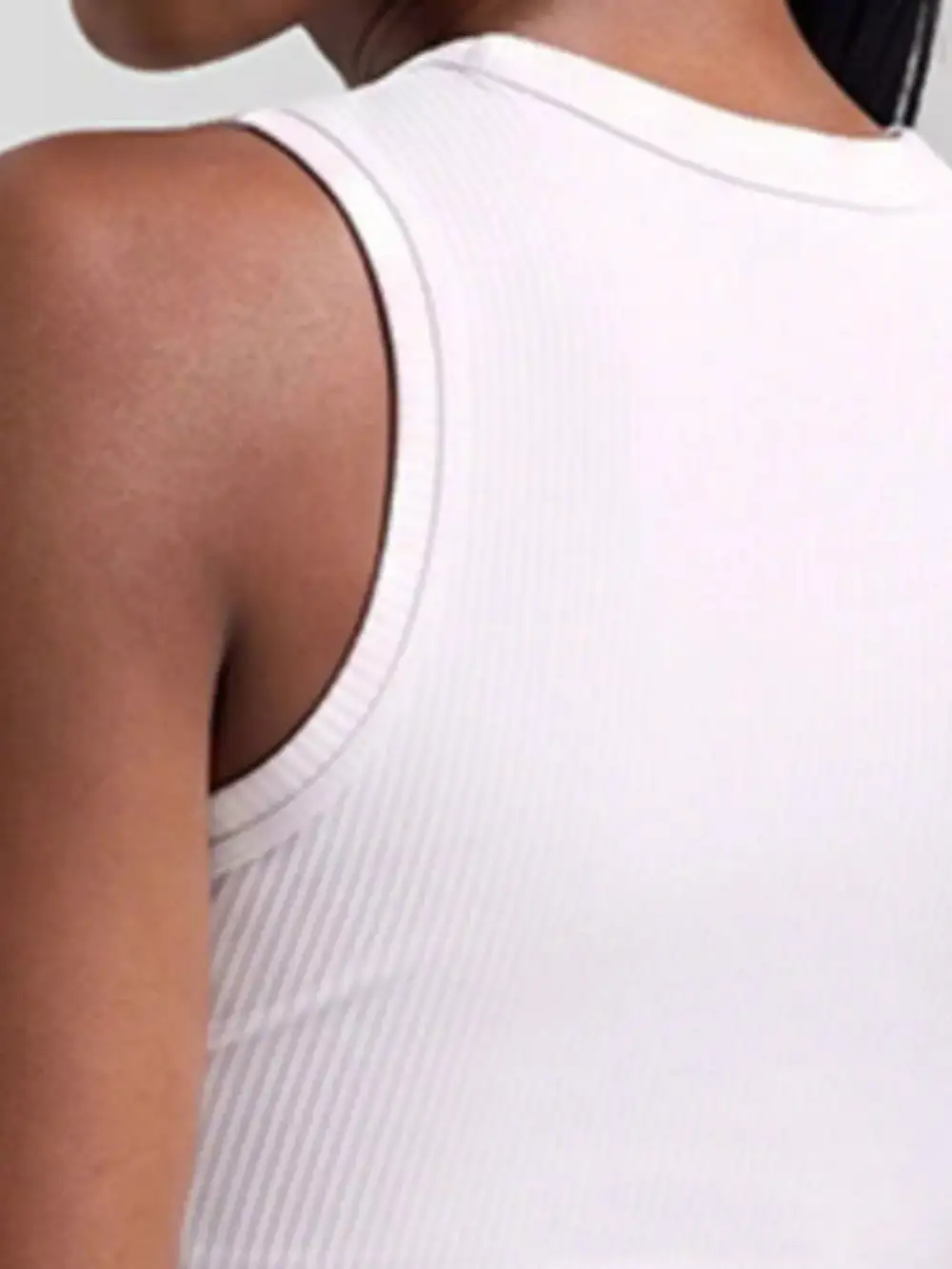 Ruched Ribbed Breathable  Tank Top