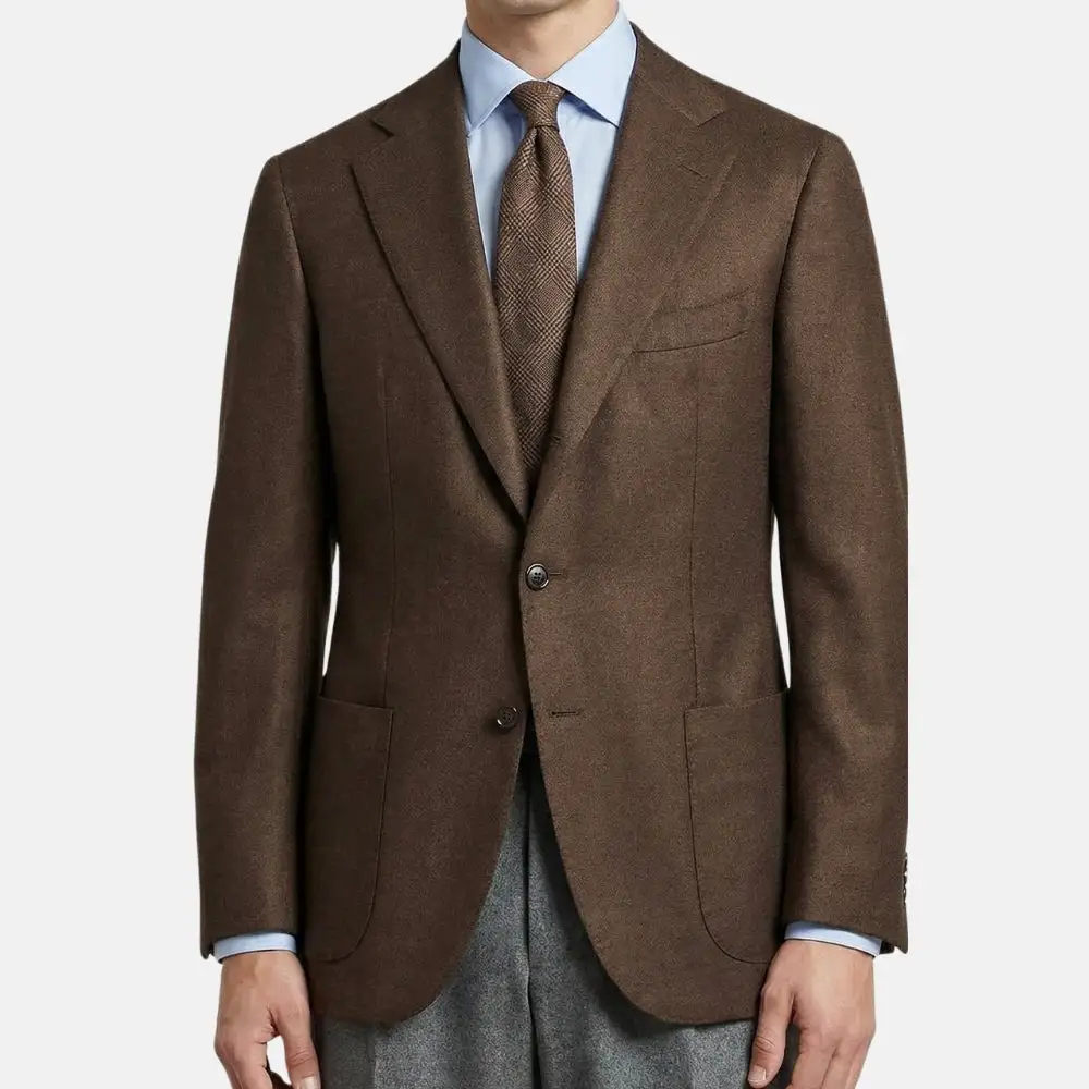 Modern Cashmere Silk Blazer Jacket