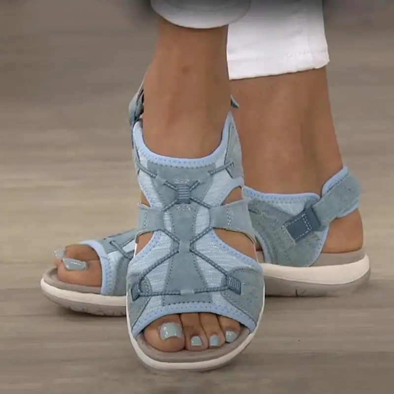  Orthopedic Velcro Strap Comfort Sandals Apparel
