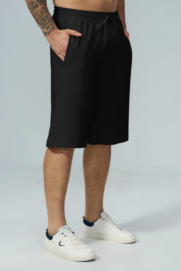 Breathable Drawstring Relaxed Fit Athletic Shorts