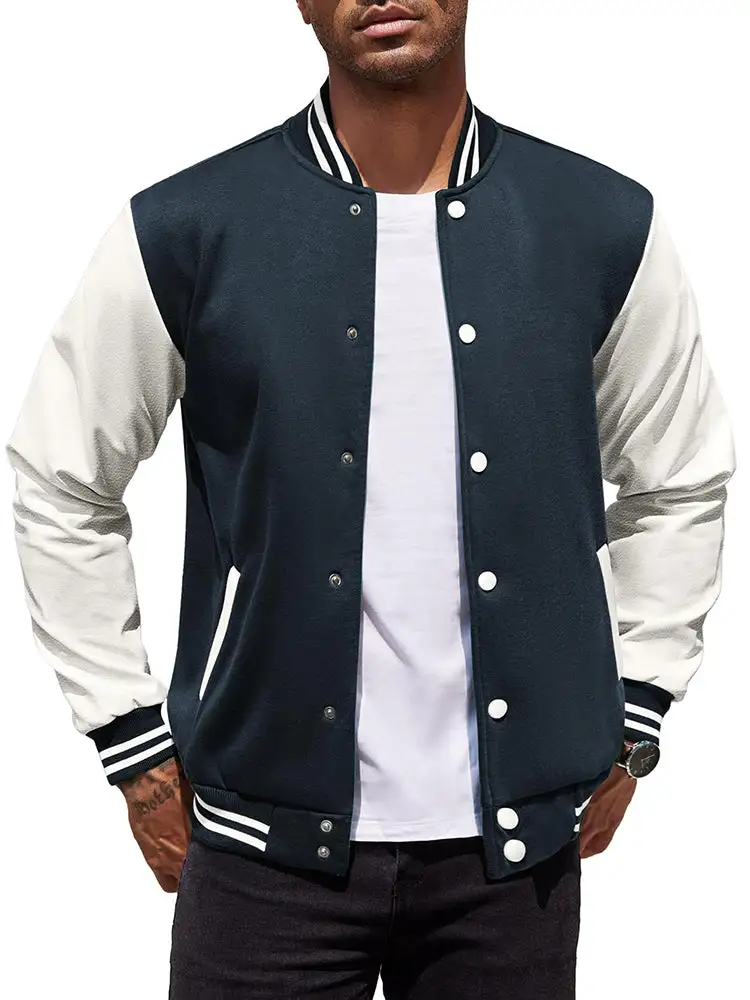 Fashion Varsity Baseball Bomber Jacket