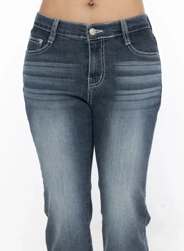 Regular-Fit Capri Jeans