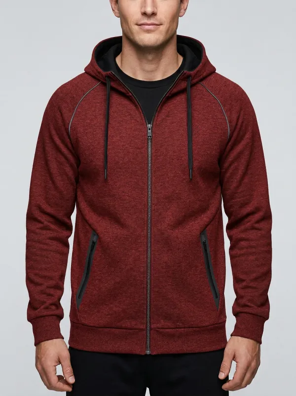 Men's Active Zip-Up Sports Jacket