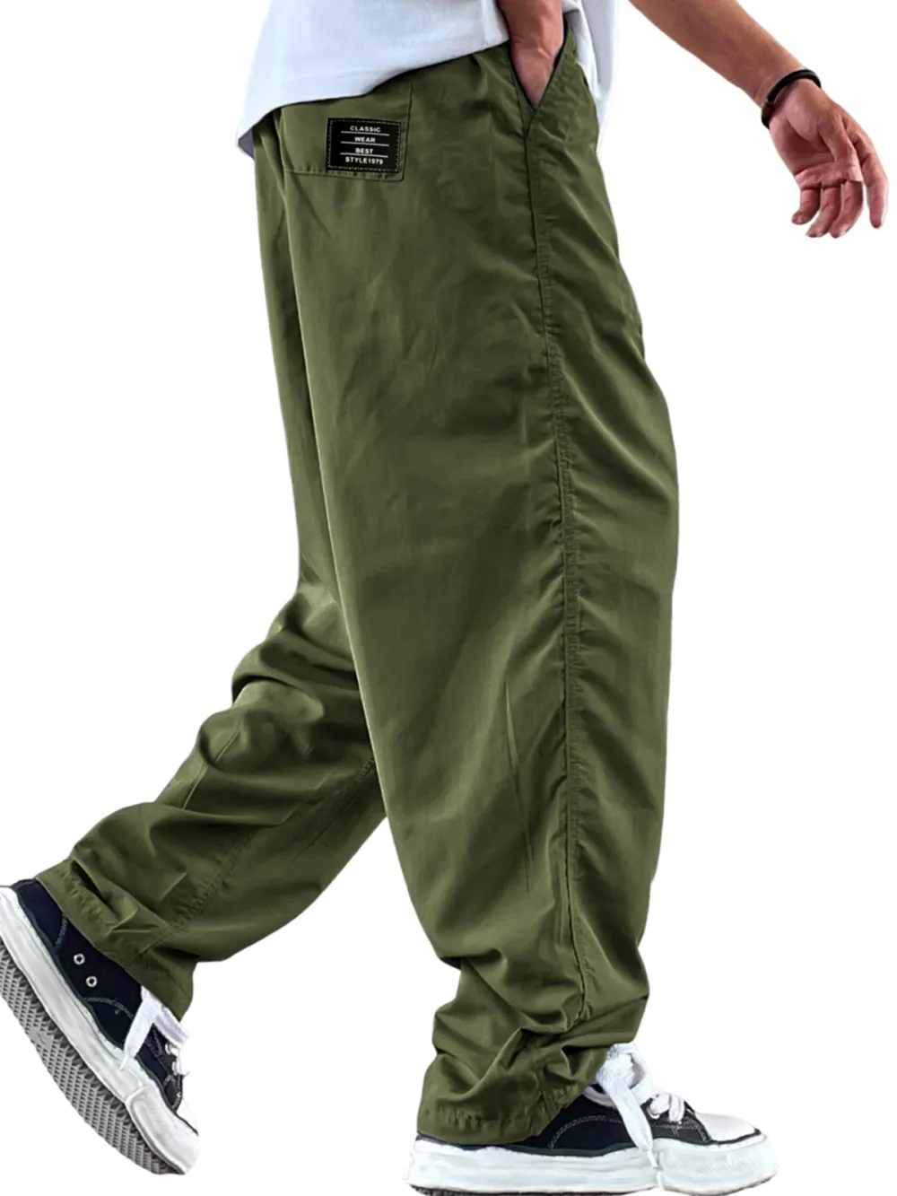 Comfort Fit Casual Trousers
