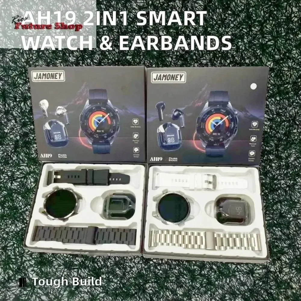 Pack 2-in-1 Smart Watch + IP67 Compatible iOS/Android