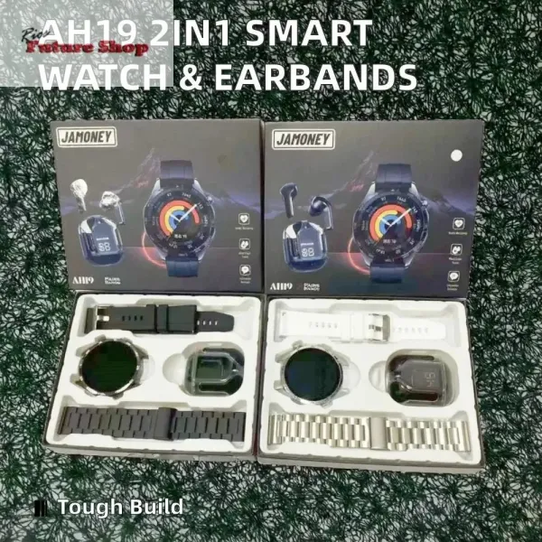 Pack 2-in-1 Smart Watch + IP67 Compatible iOS/Android
