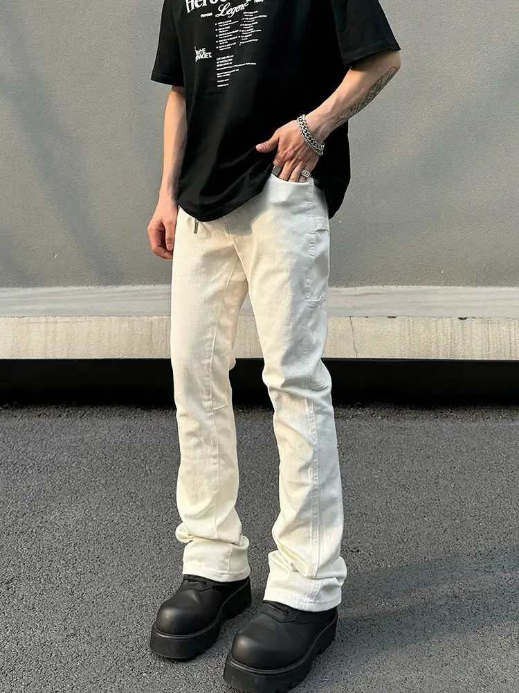 Stacked Denim Jeans