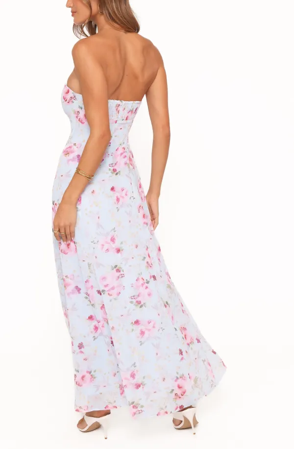 Strapless Maxi Dress