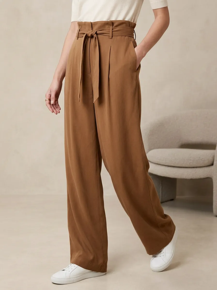 Versatile Wide-Leg Casual Wide Leg Pants