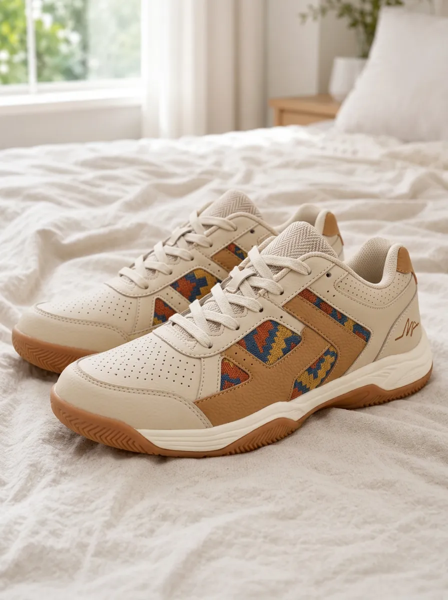 Women's Boho Geometric Pattern Printed Sneakers