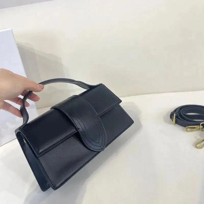 Versatile Designer: Various Handle Square Crossbody Bag