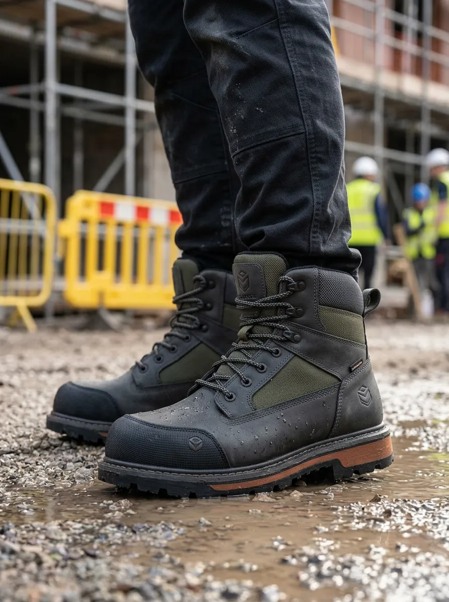 Adventure Tactical Men's Waterproof Work Boots