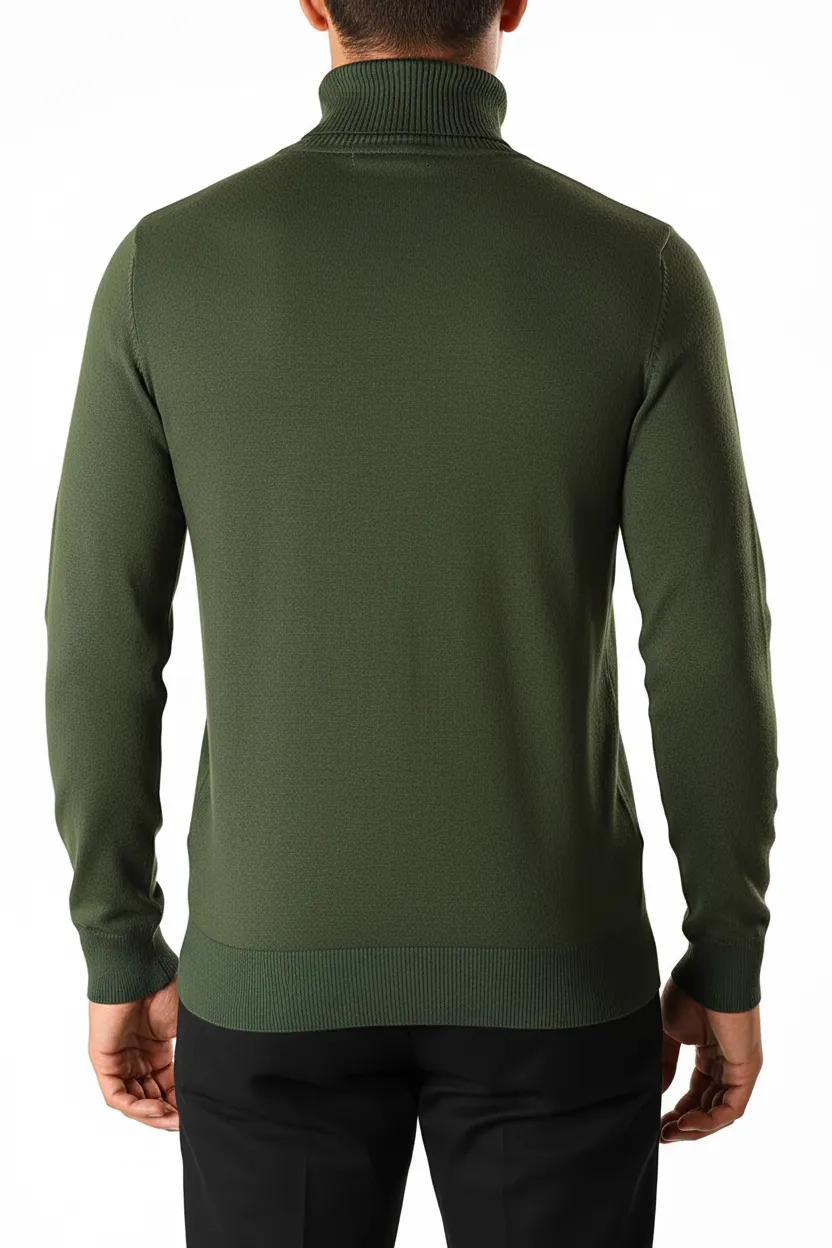 Modern Refined Everyday Turtleneck Sweater