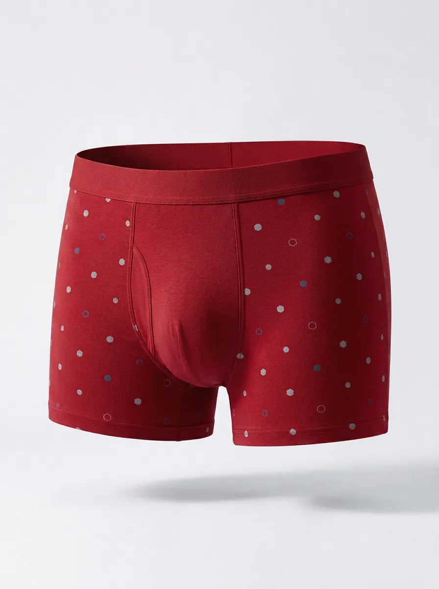 Men's Geometric Print 3-Pack Boxer Briefs