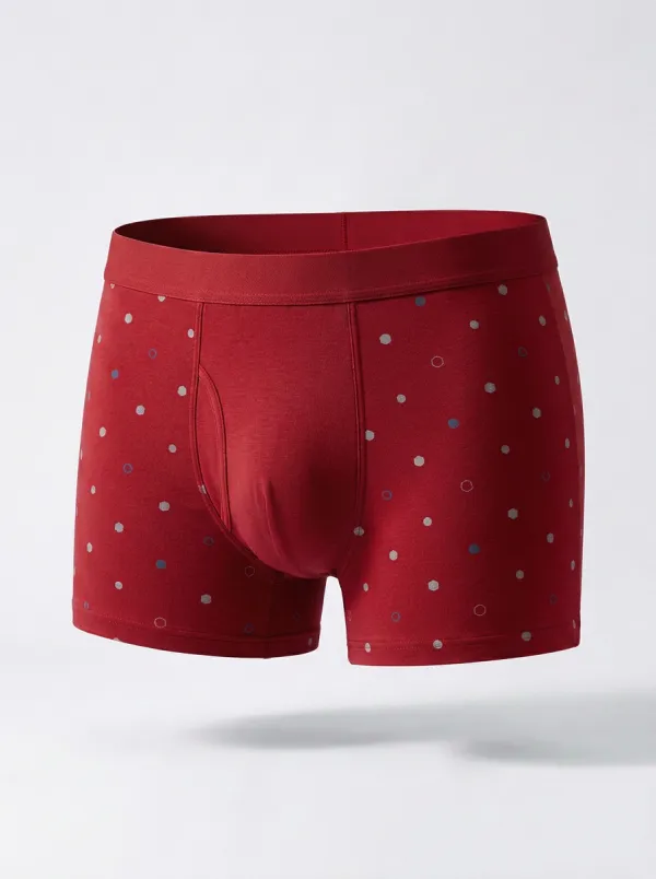 Men's Geometric Print 3-Pack Boxer Briefs