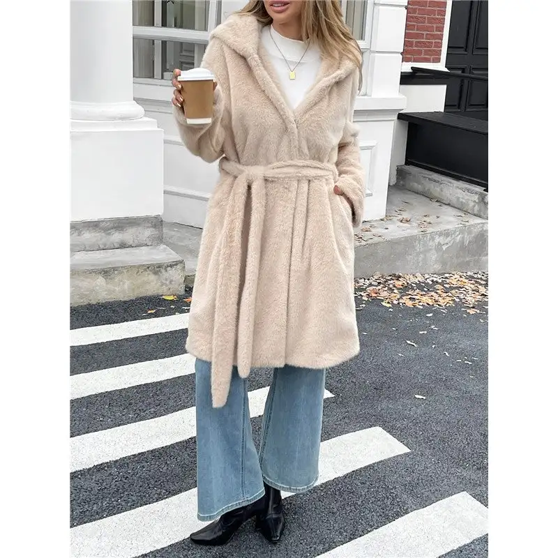 Relaxed Hooded Relaxed Outerwear Coat